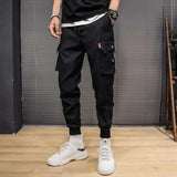 Streetwear Black Harem Pants