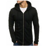 long-Sleeved solid hoodies