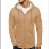 long-Sleeved solid hoodies