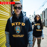 Patchwork Hooded Tops Hip Hop Streetwear