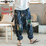 Baggy Cotton Linen Harem Pants