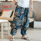 Baggy Cotton Linen Harem Pants