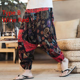 Baggy Cotton Linen Harem Pants