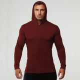 Long Sleeve Fitness Hoodies