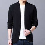 Men's thick knit cardigan