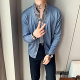 British Style Cardigan Men