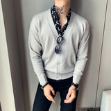 British Style Cardigan Men