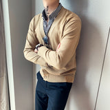British Style Cardigan Men