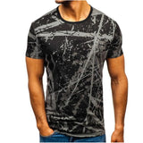 3D Digital Print Camouflage T-shirt