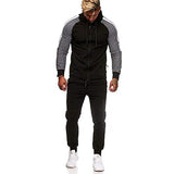 Fashion autumn men sweatshirts sets