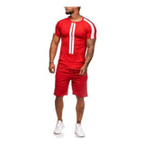 Casual stripe stitching hip-hop sports
