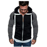 Fleece Hoodies Men Sweatshirts