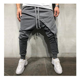 Asymetric Layered Jogger Pants