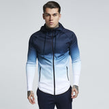 Mens 3d Hoodies Zipper Casual Tracksuit
