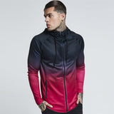 Mens 3d Hoodies Zipper Casual Tracksuit