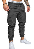 Casual Joggers Solid Color Pants