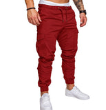 Casual Joggers Solid Color Pants