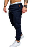 Casual Joggers Solid Color Pants