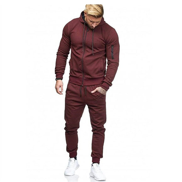 New Men's High Street Hoodies Sweatpants Sets