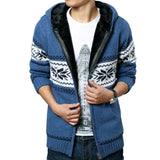 Brand Mens Fleece Sweatercoat