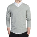 Pure color sweater