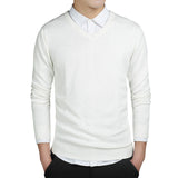 Pure color sweater