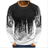 Men Camouflage Printed Male T Shirt